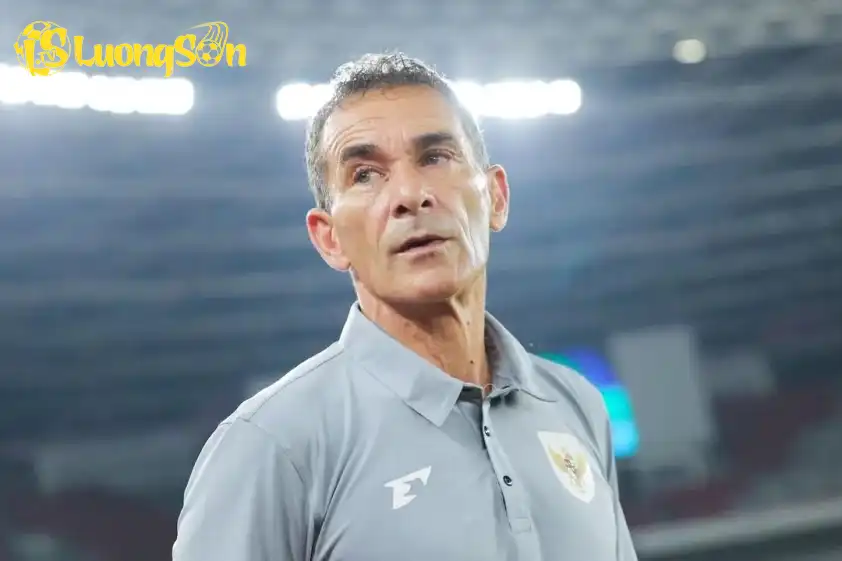 HLV U23 Indonesia muốn thắng tất cả các đối thủ tại vòng loại này. Ảnh: BOLA HLV U23 Indonesia muốn thắng tất cả các đối thủ tại vòng loại này. Ảnh: BOLA